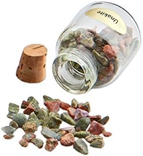 Rockcloud 9 Mini Birthstone Wishing Bottles Amulets