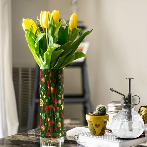 Christmas Decor Ball Deer Plastic Candle Holder 118 x 39 Inch Modern Vase for Wedding Table