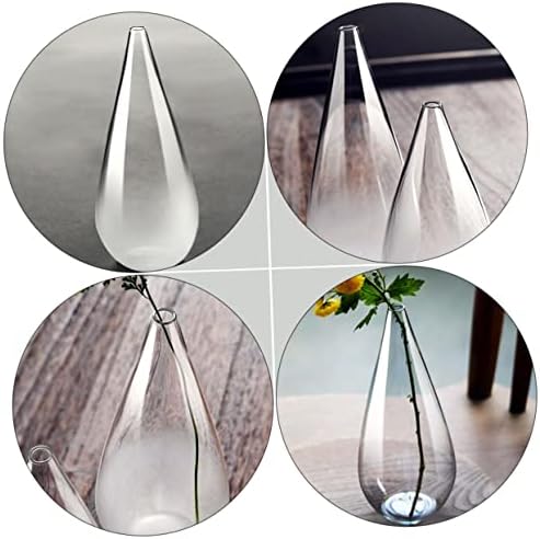 Cabilock Flower Arranging Frosted Glass Vase