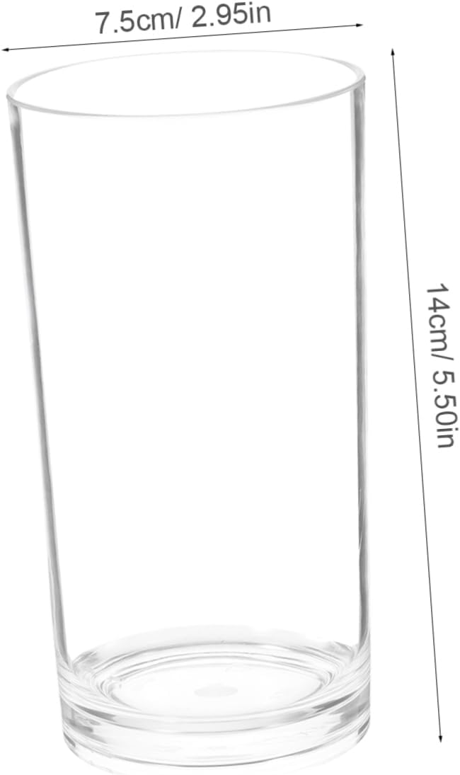 Acrylic Floating Candle Holder Cylinder Vase for Home Decor and Wedding Centerpieces