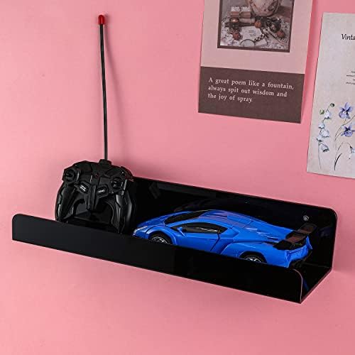 Sooyee 6 Pack Floating Shelves Wall Mounted Bookshelf