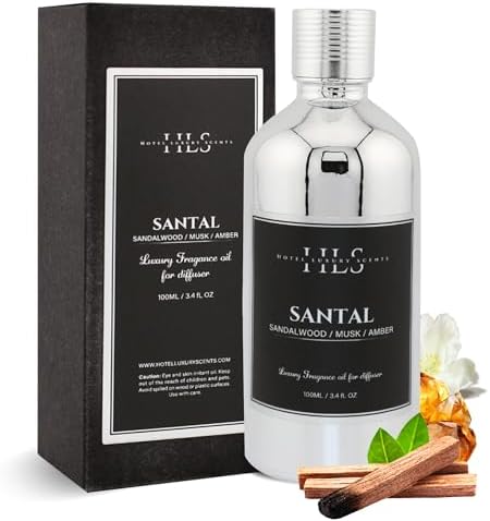 Santal Essential Oils for Diffusers - 100ml Luxury Blend