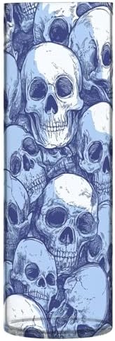 Funny Skull Hurricane Floating Candle Holder 118x39 Inch Clear Vase