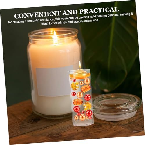 PRETYZOOM Floating Candle Holder Vase for Weddings