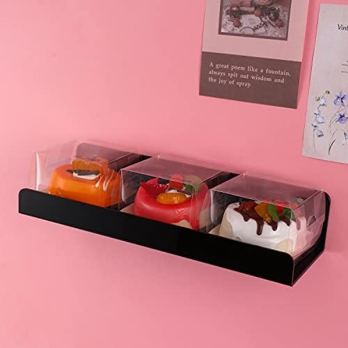 Sooyee 6 Pack Floating Shelves Wall Mounted Bookshelf