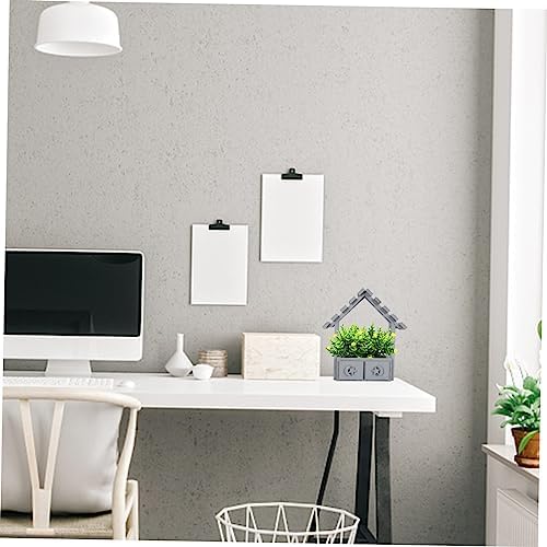 Chic Wooden Flower Pot for Dried Flowers Wall Hanging Decor