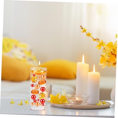 Mobestech Acrylic Floating Candle Holder Vase for Home Decor and Wedding Centerpieces