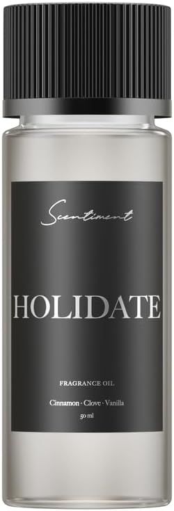 Holidate Winter Diffuser Oil 50ml Luxury Cinnamon Vanilla Aroma