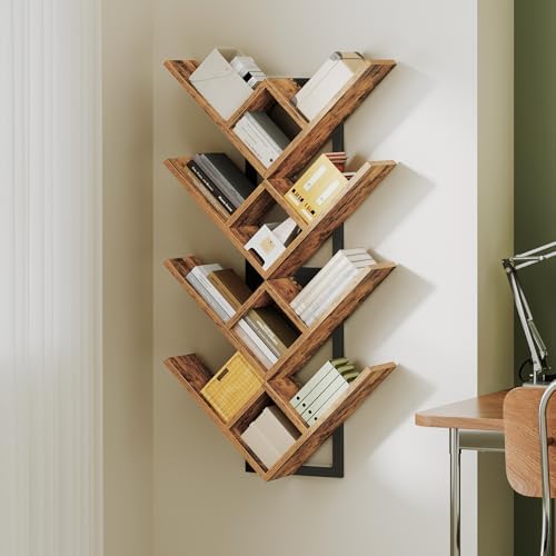 HOOBRO 2-Tier Floating Wall Shelves Set