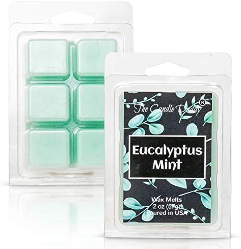 The Candle Daddy Eucalyptus Mint Wax Cubes 2 Ounces