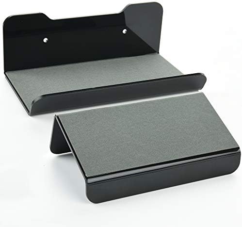 Cosmos 2 Pcs Acrylic Floating Wall Shelves for Home Decor