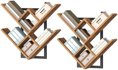 HOOBRO 2-Tier Floating Wall Shelves Set