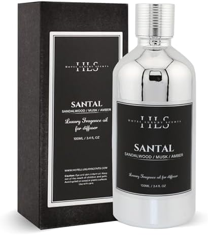 Santal Essential Oils for Diffusers - 100ml Luxury Blend