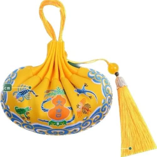 Wormwood Sachet Bag with Tassel and Hanfu Decor