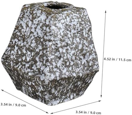 Modern Ceramic Flower Vase with Irregular Design