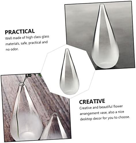 Cabilock Flower Arranging Frosted Glass Vase