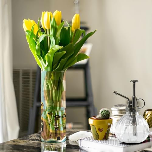 Cute Cartoon Parrot Pirate Plastic Vase 118 x 39 Inch Decor