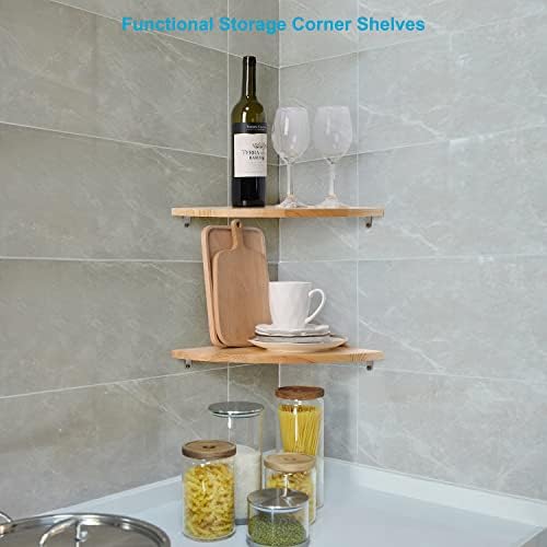 10 Inch Corner Floating Shelf for Wall