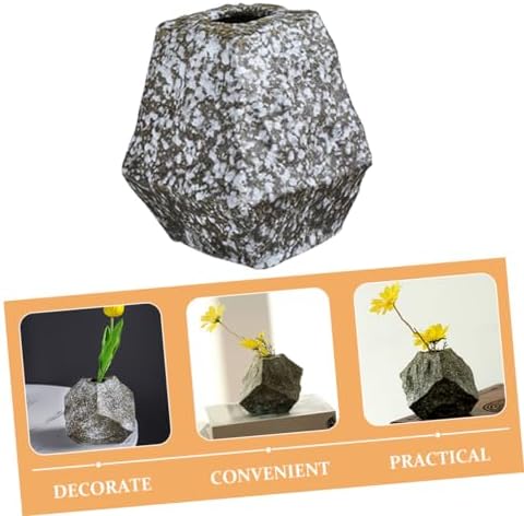 Modern Ceramic Flower Vase with Irregular Design