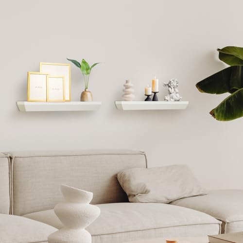 AHDECOR Floating Shelves Set of 2