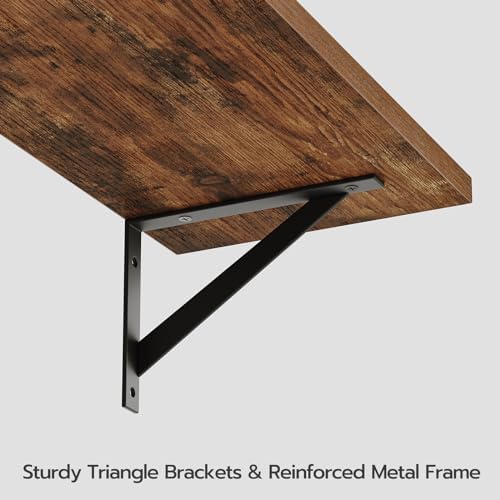 HOOBRO Floating Shelves Set of 2 30 Inch Wall Mount