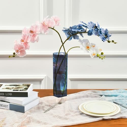 Blue Dinosaur Plastic Vase for Flowers 118 x 39 Inch