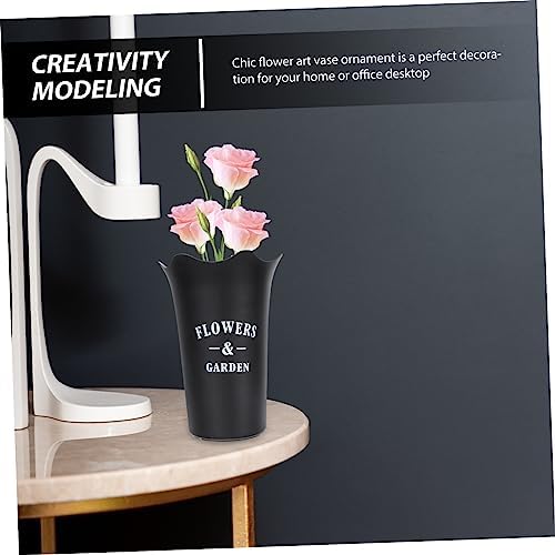 Toyvian Acrylic Flower Arranging Bucket Vase