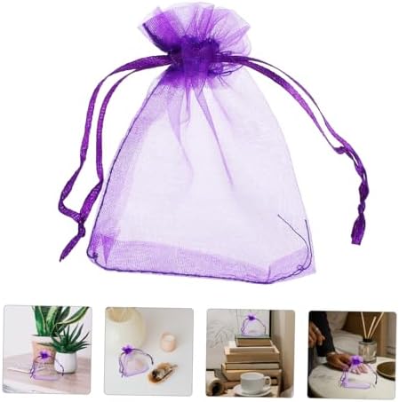 STOBAZA 500pcs Lavender Sachet Bags for Home Storage and Gifting