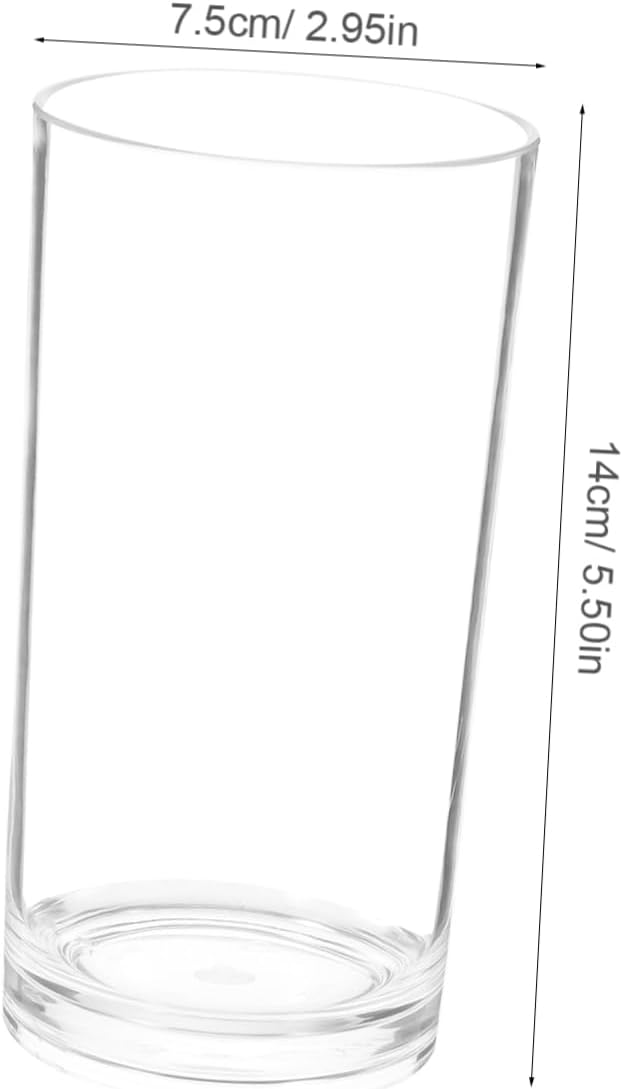 Mobestech Acrylic Floating Candle Holder Vase for Home Decor and Wedding Centerpieces