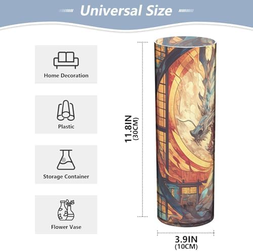Cool Japanese Anime Dragon Flower Vase 118 x 39 Inch