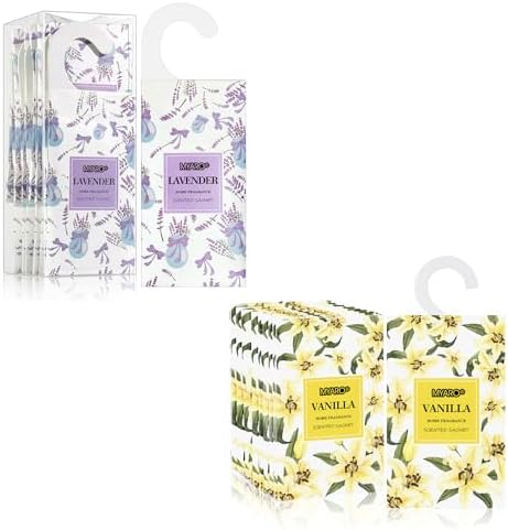 MYARO 12 Pack Scented Sachets for Home Fragrance