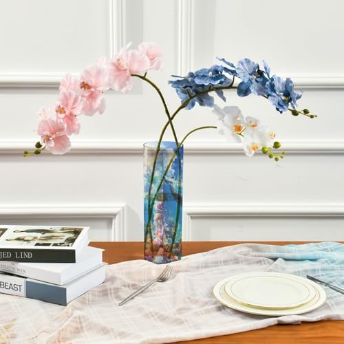 Blue Whale 13 Plastic Flower Vase 118 x 39 Inch Decorative