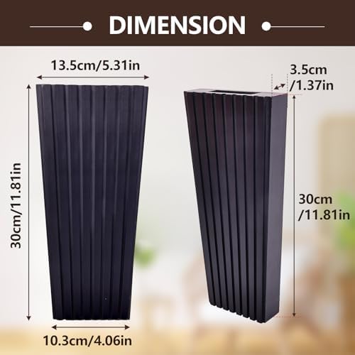 2PCS Modern Farmhouse Wall Planters for Dried Flowers and Artificial Plants