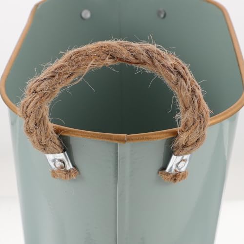 MERRYHAPY Iron Flower Bucket Vintage Decorative Vase