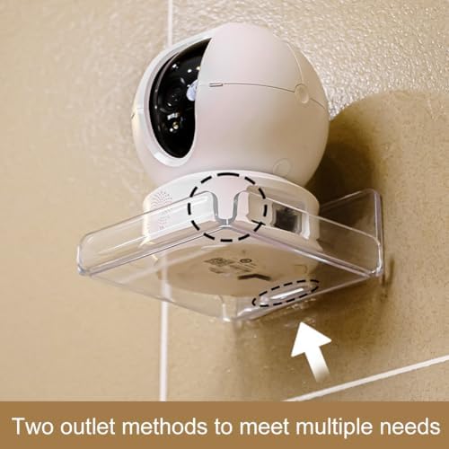 2 Pack Clear Acrylic Floating Shelves Wall Mounted Display Shelves for Home Office Bathroom No Drill Adhesive Shelves