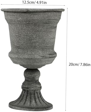 Garneck Vintage Metal Flower Vase for Home Decor and Wedding Centerpiece