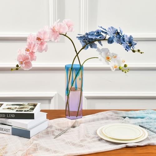 Colorful Plastic Hurricane Candle Holder 118 x 39 Inch Decorative