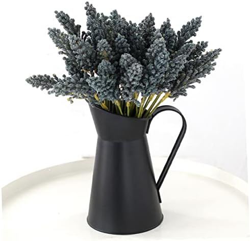 POPETPOP Vintage Flower Bucket Metal Vase for Home