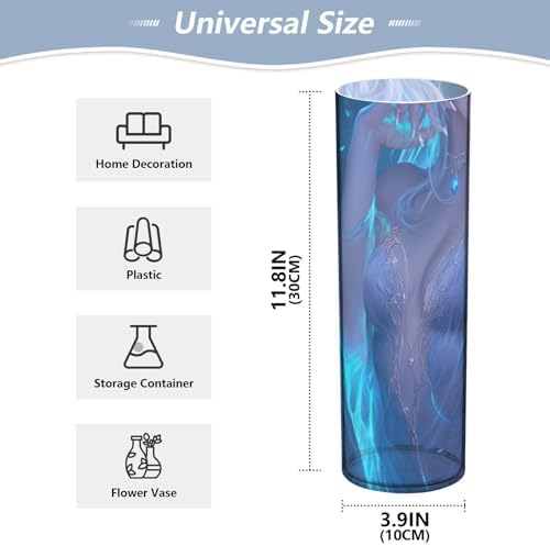 Sexy Elf Girl Fantasy Plastic Flower Vase 118 x 39 Inch