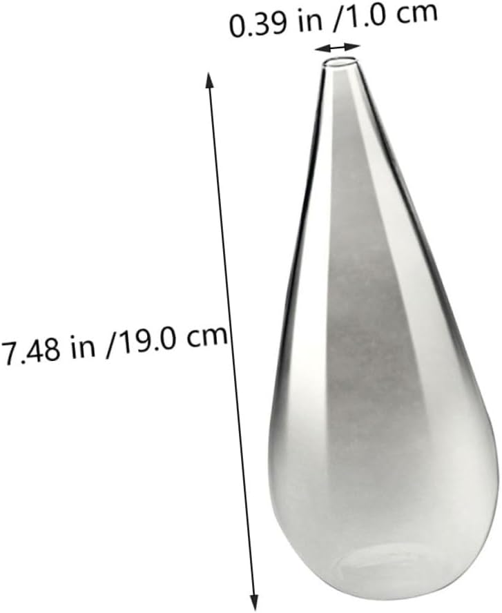 Cabilock Flower Arranging Frosted Glass Vase