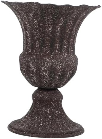Elegant Dried Flower Vase Wrought Iron Planter for Home and Garden