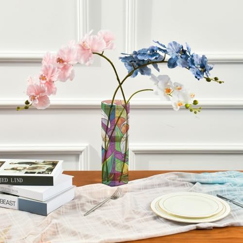 Easter Lily Plastic Flower Vase 118 x 39 Inch Decorative