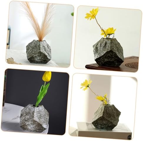 Modern Ceramic Flower Vase with Irregular Design