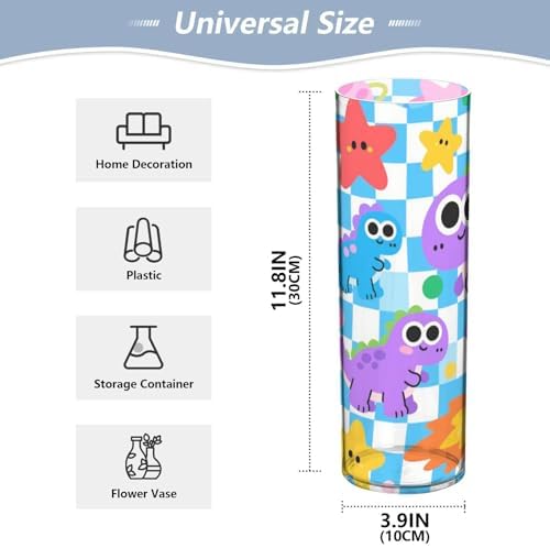 Cute Cartoon Dinosaur Flower Vase 118 x 39 Inch Aesthetic Decor