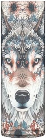 Bohemian Grey Wolf Flower Vase 118 x 39 Inch Decorative