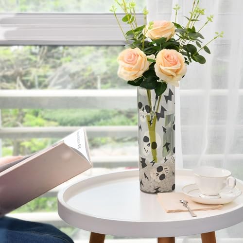 Beige Cartoon Skeletons Plastic Hurricane Vase 118 x 39 Inch Decor