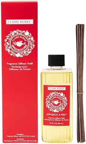 Claire Burke Reed Diffuser Refill Kit Apple Jack and Peel