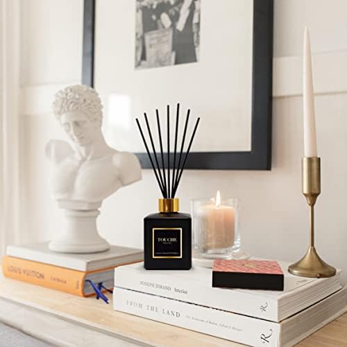 Touche Luxury Natural Reed Diffuser Vanilla Caramel 475 OZ