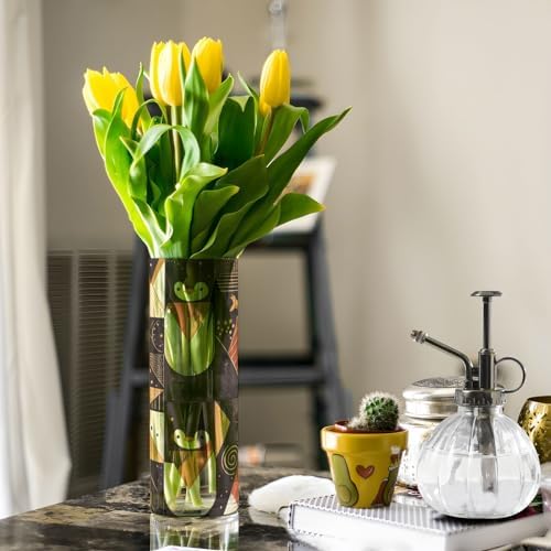 Penguin Rose Gold Plastic Hurricane Candle Holder for Home Decor