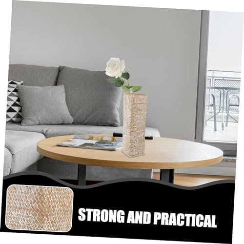 Straw Woven Flower Vase for Home Decor and Photo Props